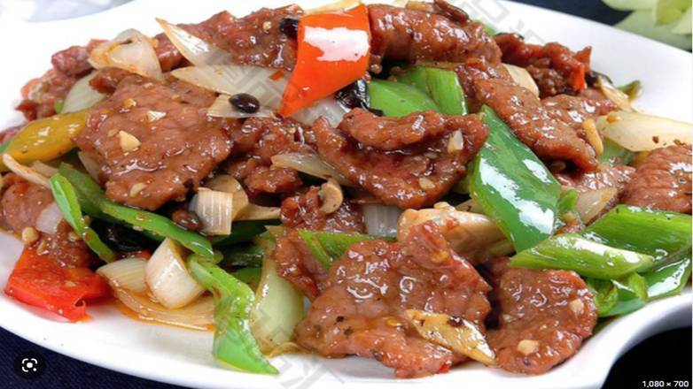豉椒牛肉 Black Bean & Pepper with Beef